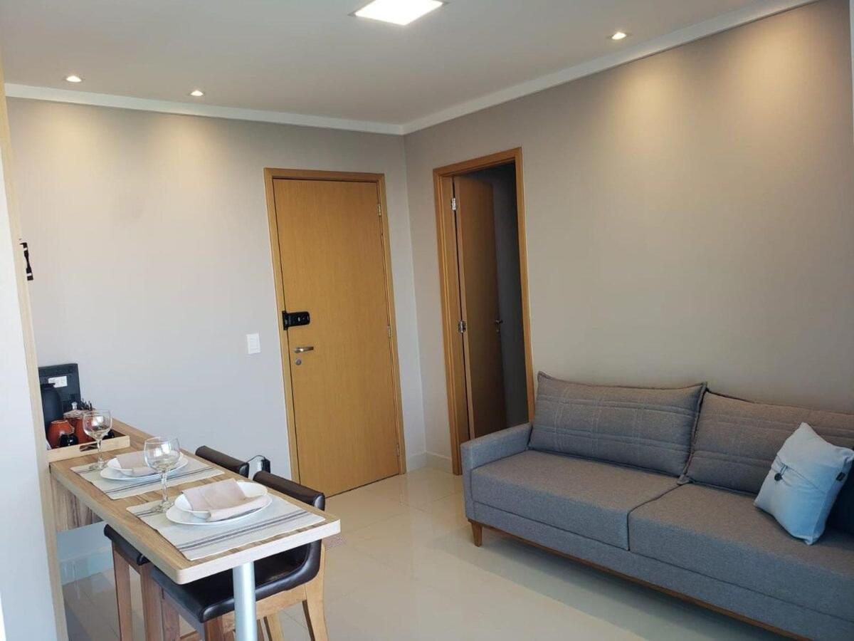 01 Qt.| 2 Hosp. | Linda Vista | Goiania Shopping Apartment Bagian luar foto