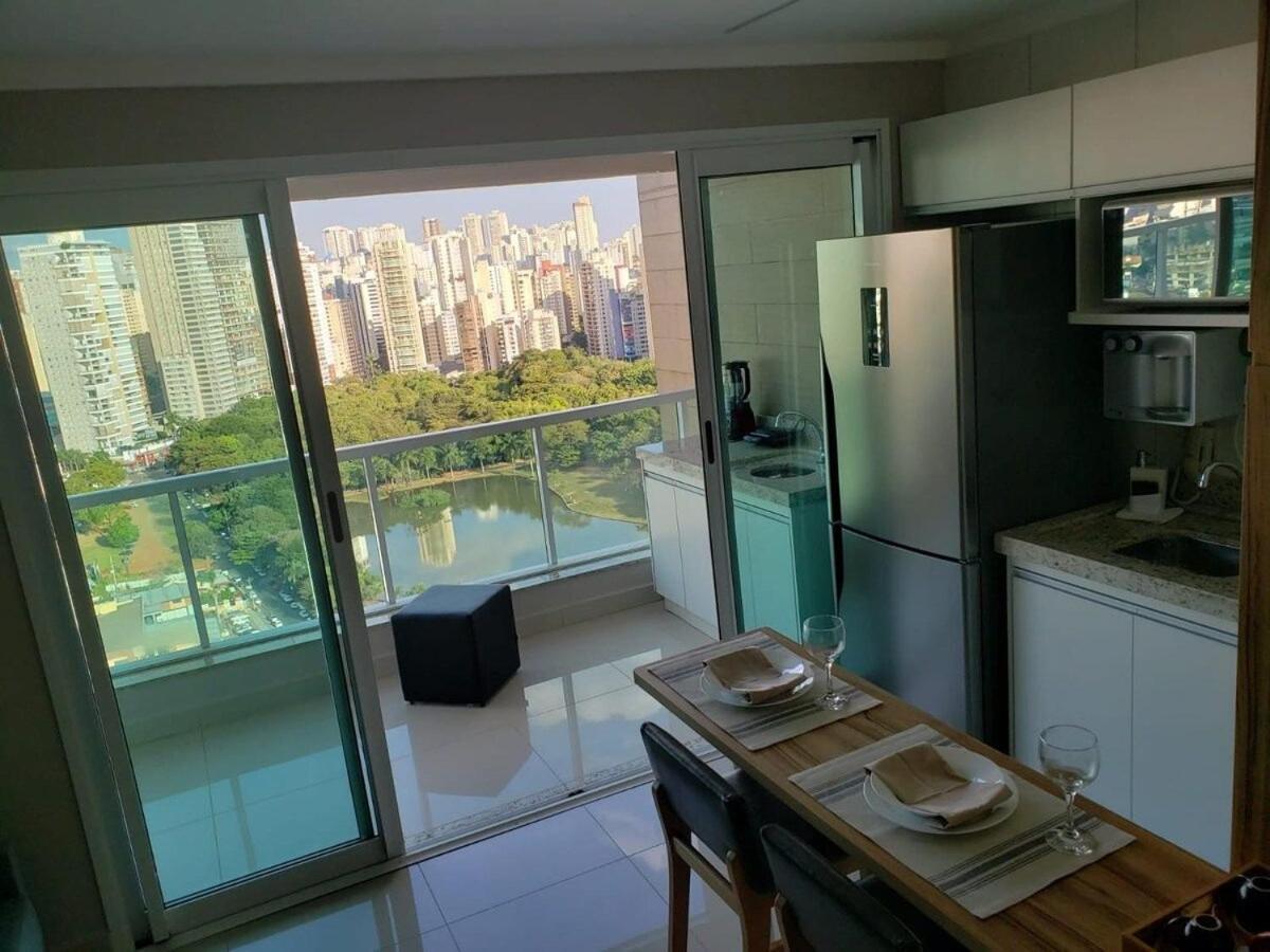 01 Qt.| 2 Hosp. | Linda Vista | Goiania Shopping Apartment Bagian luar foto