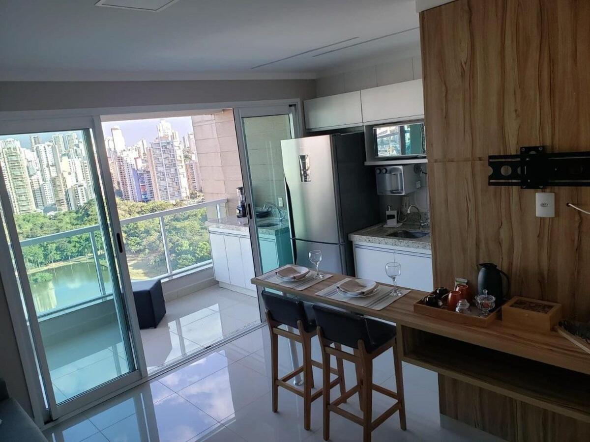 01 Qt.| 2 Hosp. | Linda Vista | Goiania Shopping Apartment Bagian luar foto