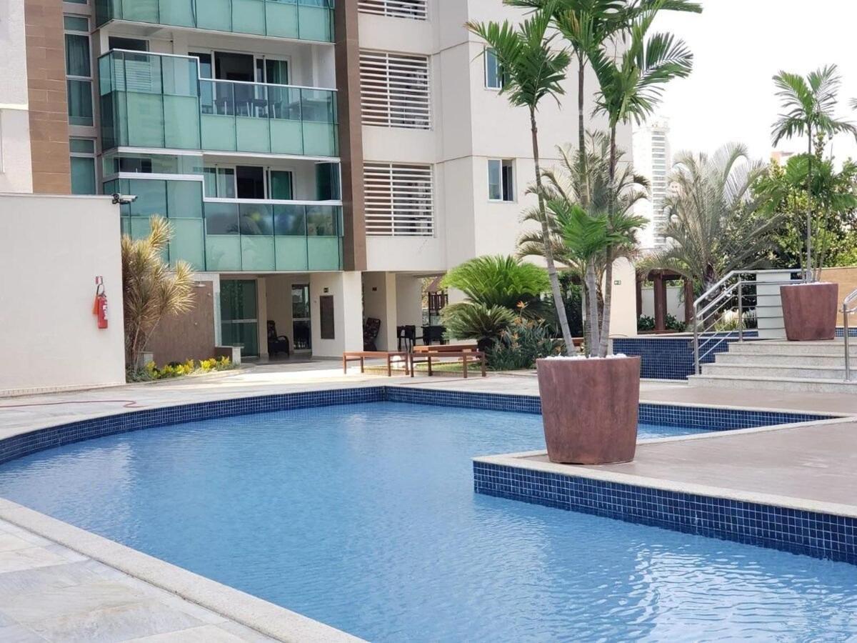 01 Qt.| 2 Hosp. | Linda Vista | Goiania Shopping Apartment Bagian luar foto